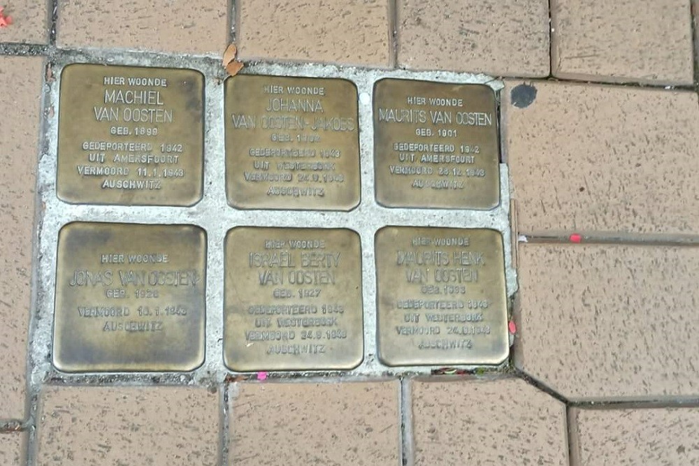 Stolpersteine Gedempte Singel 6