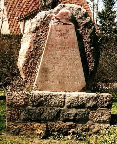 War Memorial Krempelsdorf #1