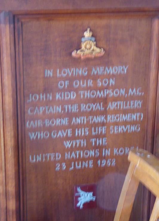 Oorlogsmonument All Saints Church Rothbury #1