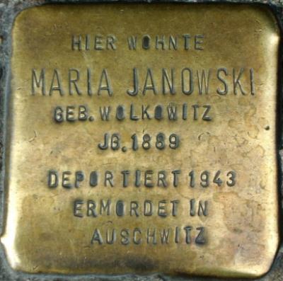 Stolpersteine Mittelstraße 3 #1