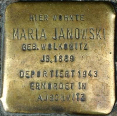 Stolpersteine Mittelstrae 3 #1