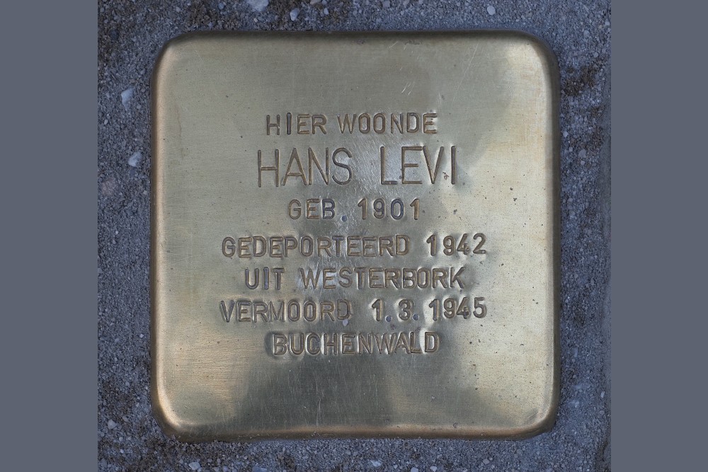 Stolperstein Noordenbergstraat 134 (nu nr. 7)