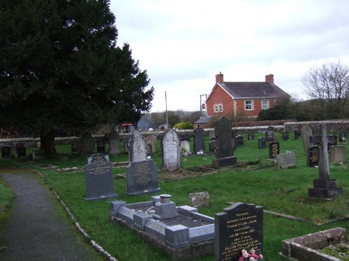 Commonwealth War Grave St. Padarn Churchyard #1