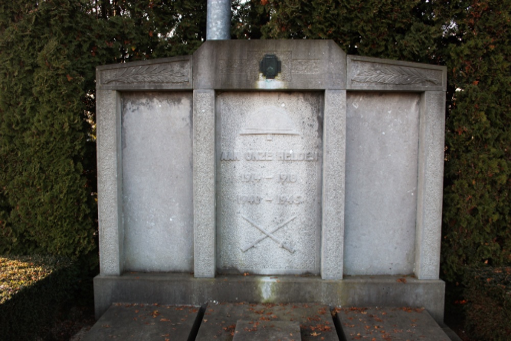 Oorlogsmonument Begraafplaats Denderleeuw #2