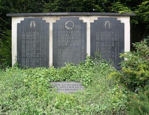 War Memorial Wiederau