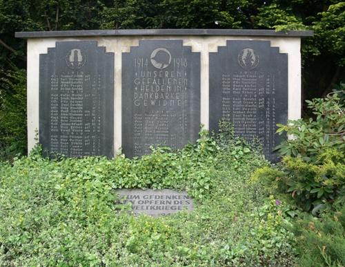 Oorlogsmonument Wiederau