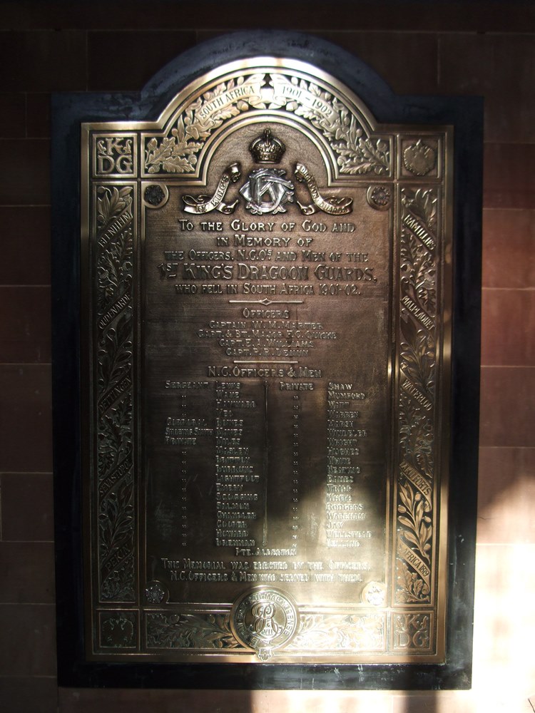 Memorials Manchester Cathedral #1