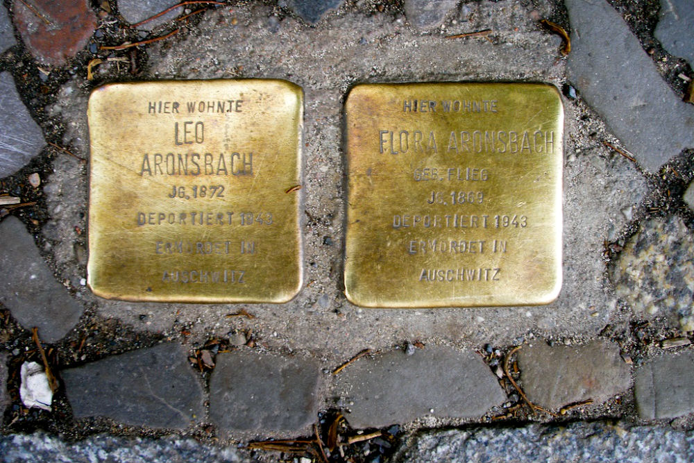 Stolpersteine Große Hamburger Straße 29 #2