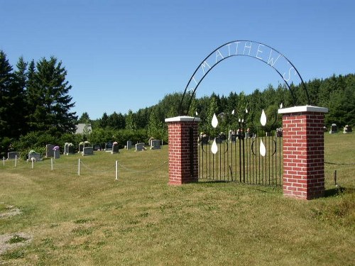 Commonwealth War Graves St. Matthew Anglican Cemetery