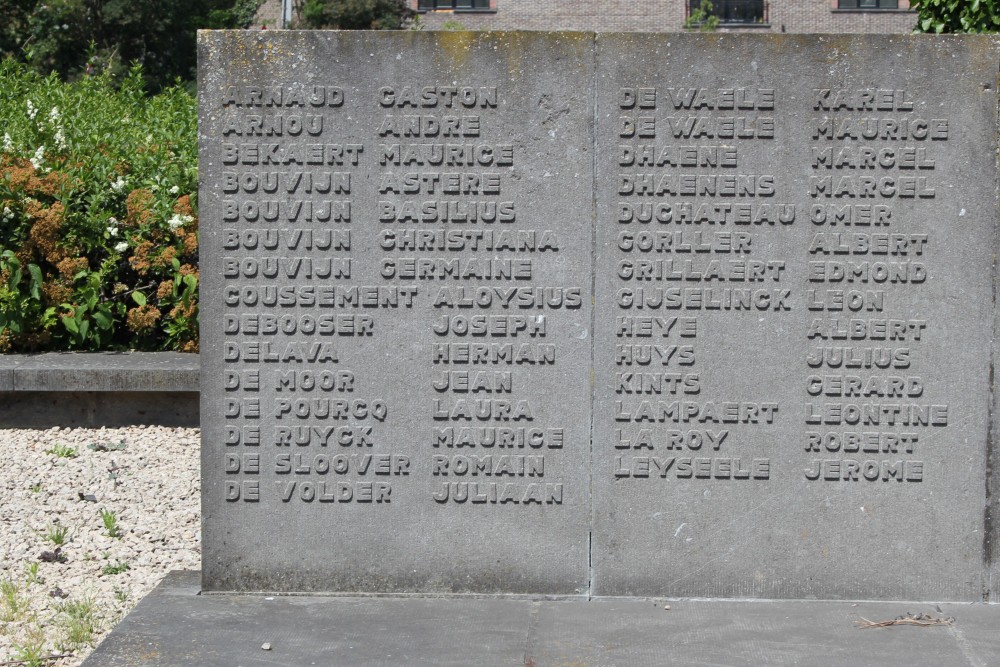 Oorlogsmonument Tweede Wereldoorlog Deinze #3