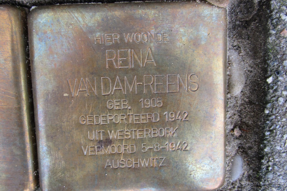 Stolpersteine Breitnerstraat 61b #4