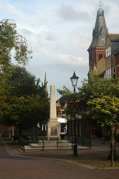 Oorlogsmonument Rugeley #1