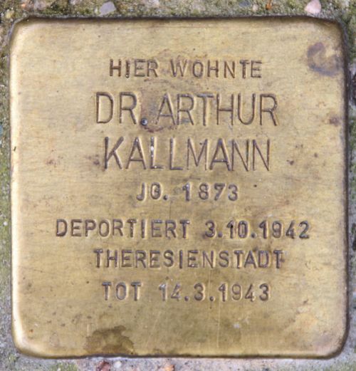 Stumbling Stones Geisbergstraße 41