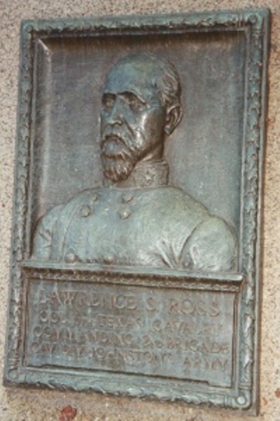 Gedenkteken Colonel Lawrence S. Ross (Confederates)
