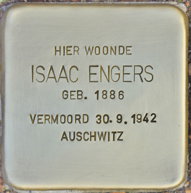 Stolperstein Nieuwe Diepstraat 101 #1