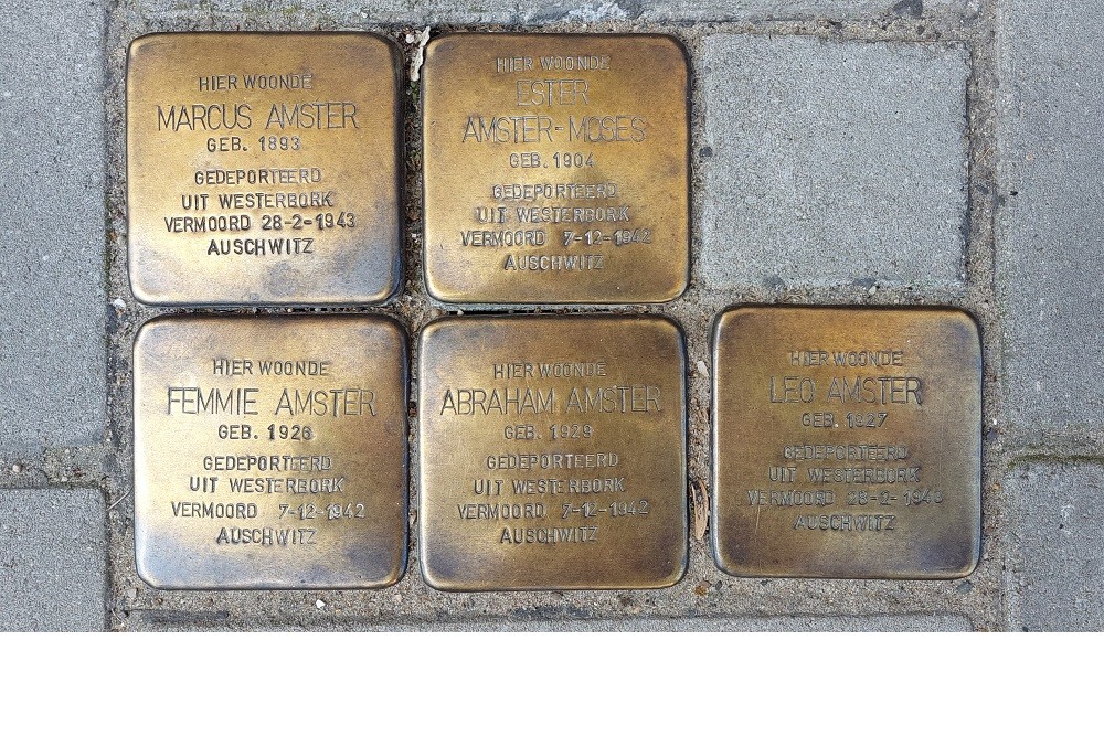 Stolpersteine Professor Kamerling Onneslaan 99a