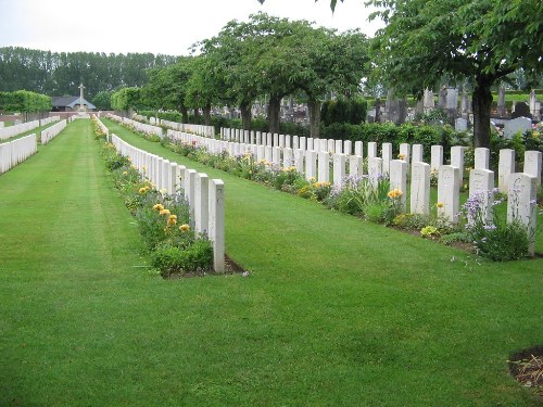 Oorlogsgraven van het Gemenebest Daours Extension