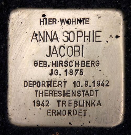 Stolpersteine Rodelbergweg 12 #3