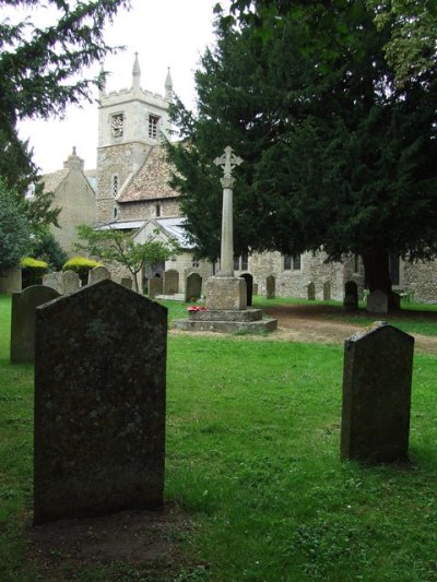 Oorlogsmonument Little Downham #1