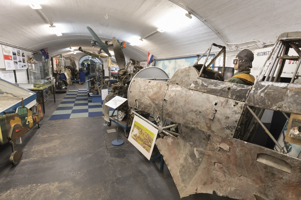 Reconstructie Fokker D-21 jachtvliegtuig te zien op de Fokker Fair 2017