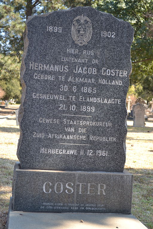 Grave of Herman Coster #1