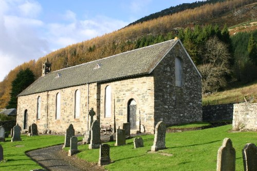 Oorlogsgraf van het Gemenebest Dull Parish Churchyard