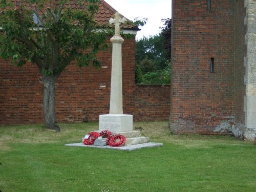 Oorlogsmonument Stainfield en Apley