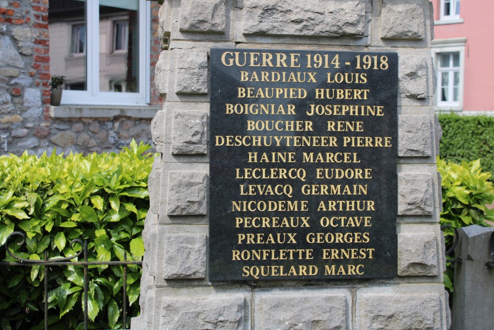 Oorlogsmonument Merbes-le-Chteau	 #3