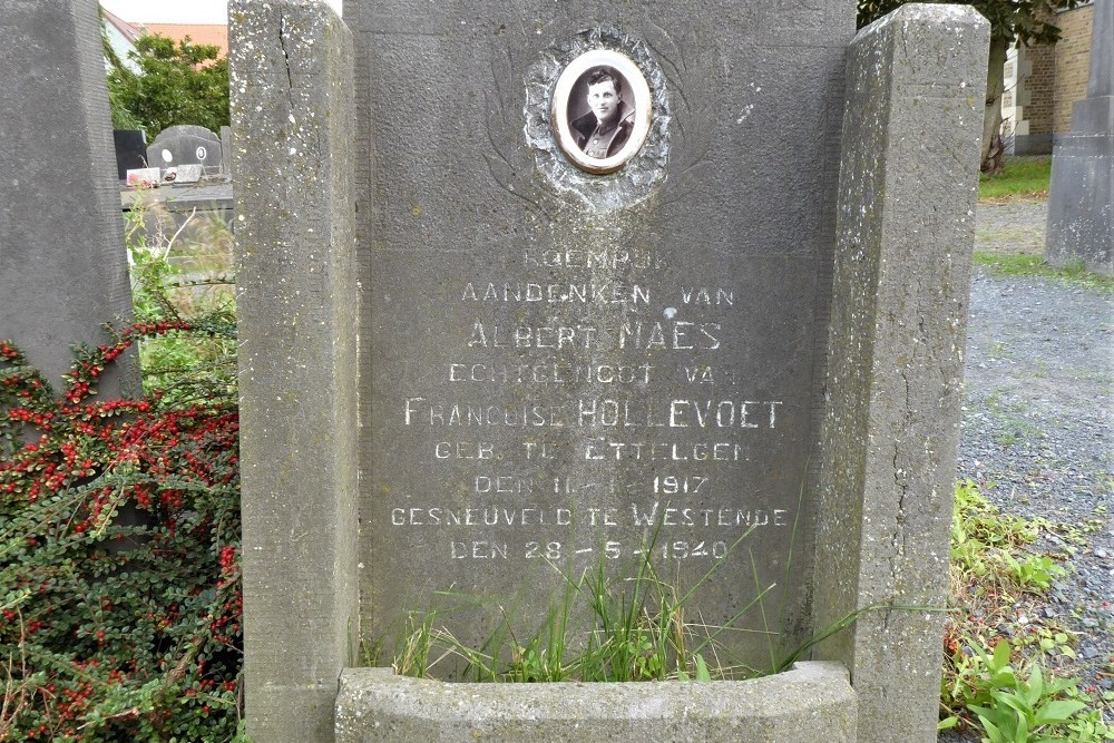 Belgian War Graves Bredene Dorp #3