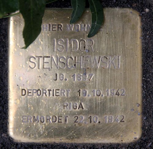 Stolpersteine Schtzenstrae 53 #4