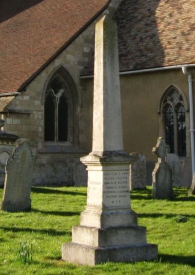 Oorlogsmonument Teversham #1