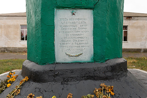 Mass Grave Soviet Soldiers Novohryhorivka #1