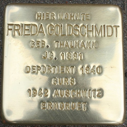 Stolperstein Händelstraße 19 #1