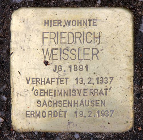 Stolpersteine Meiningenallee 7 #3
