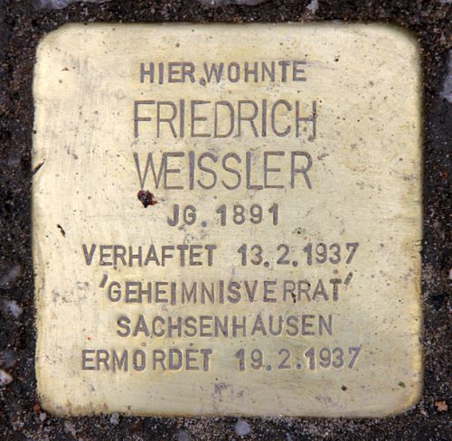 Stolpersteine Meiningenallee 7 #3