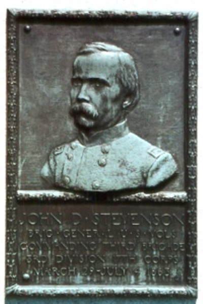 Gedenkteken Brigadier General John D. Stevenson (Union) #1