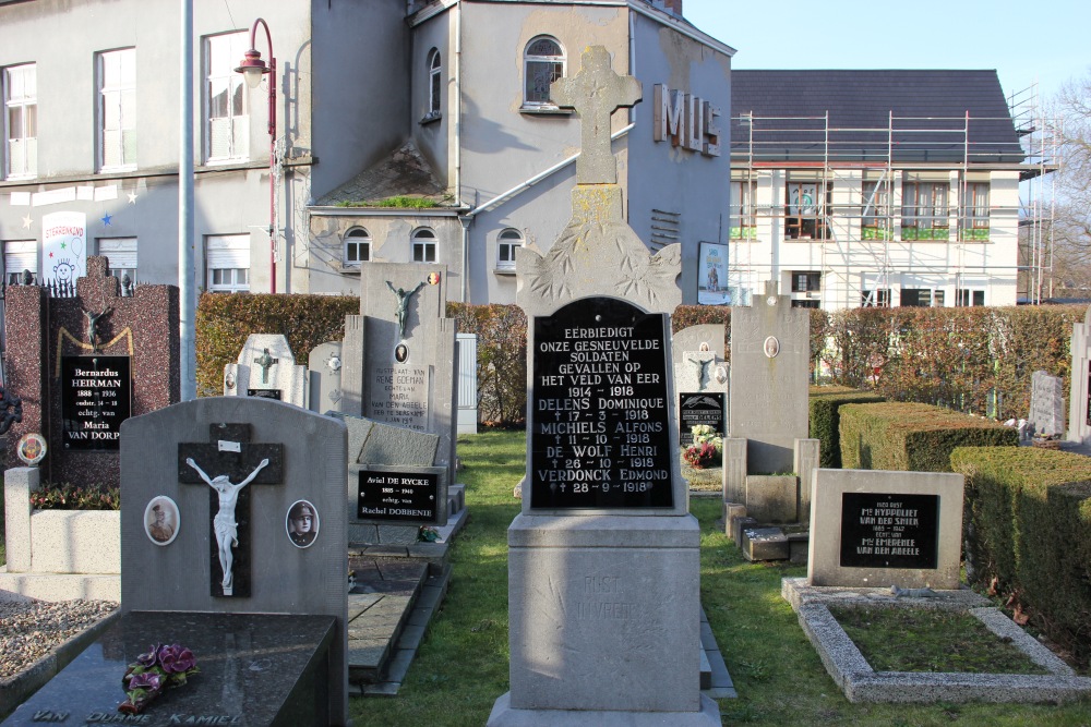 Memorial Stone First World War Serskamp