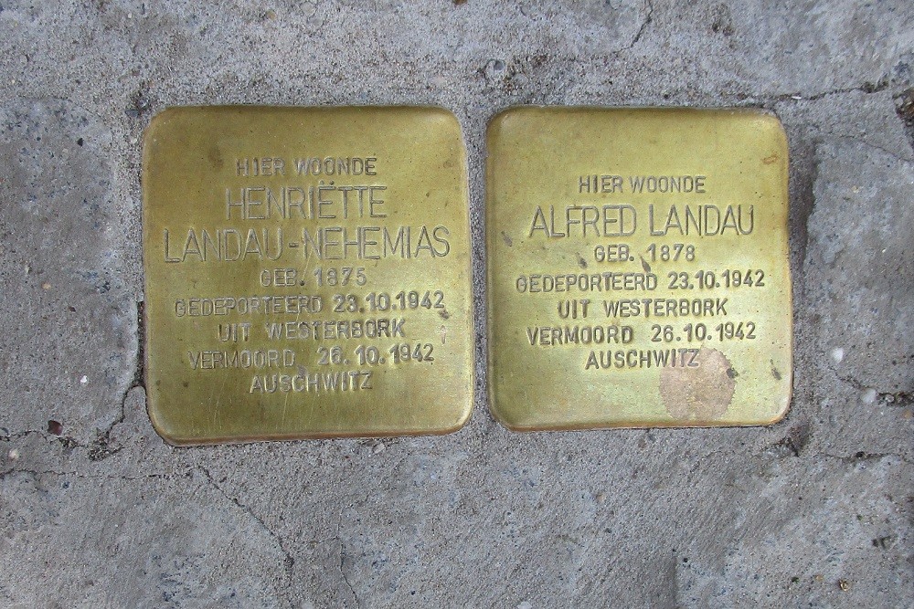 Stolpersteine Crabethstraat 36