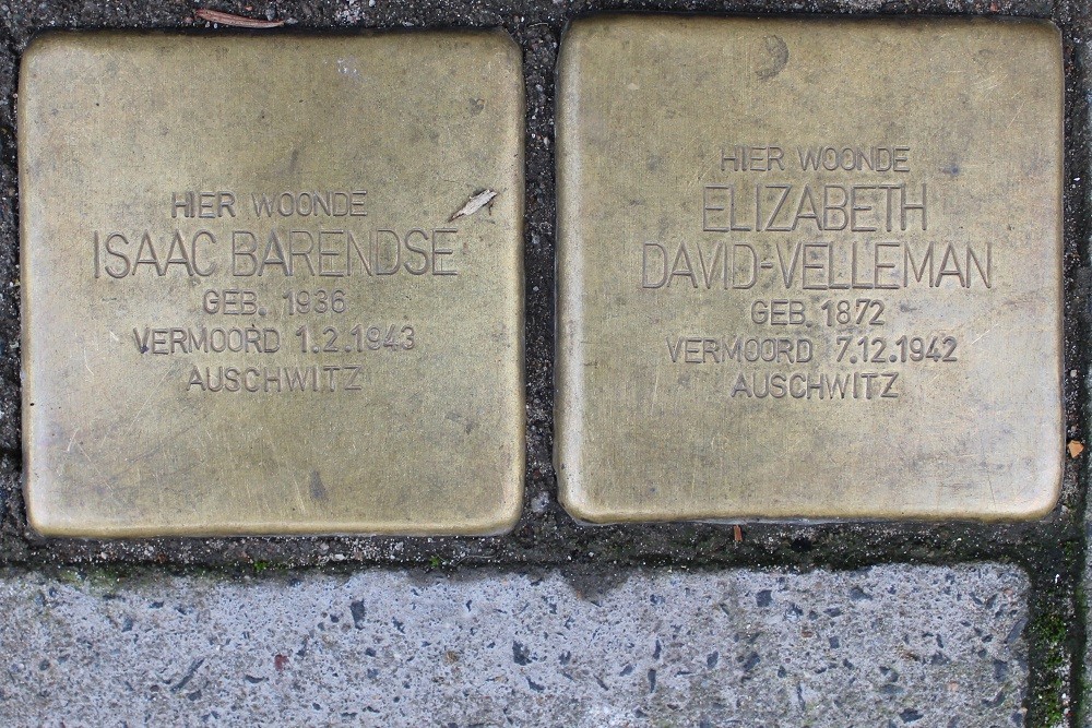 Stolpersteine Van Speijkstraat 141 #4