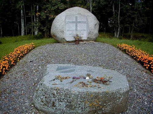 Monument Letse Waffen-SS Pienava (B) #1