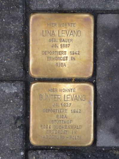 Stolpersteine Adalbertstrae 33