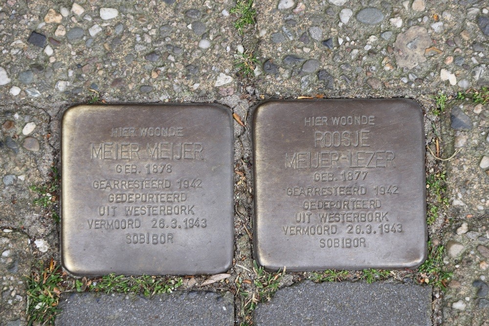 Stolpersteine A.F. de Savornin Lohmanstraat 6a