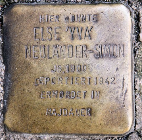 Stumbling Stones Schlüterstraße 45 #2