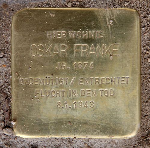 Stolpersteine Ludwigkirchstraße 6