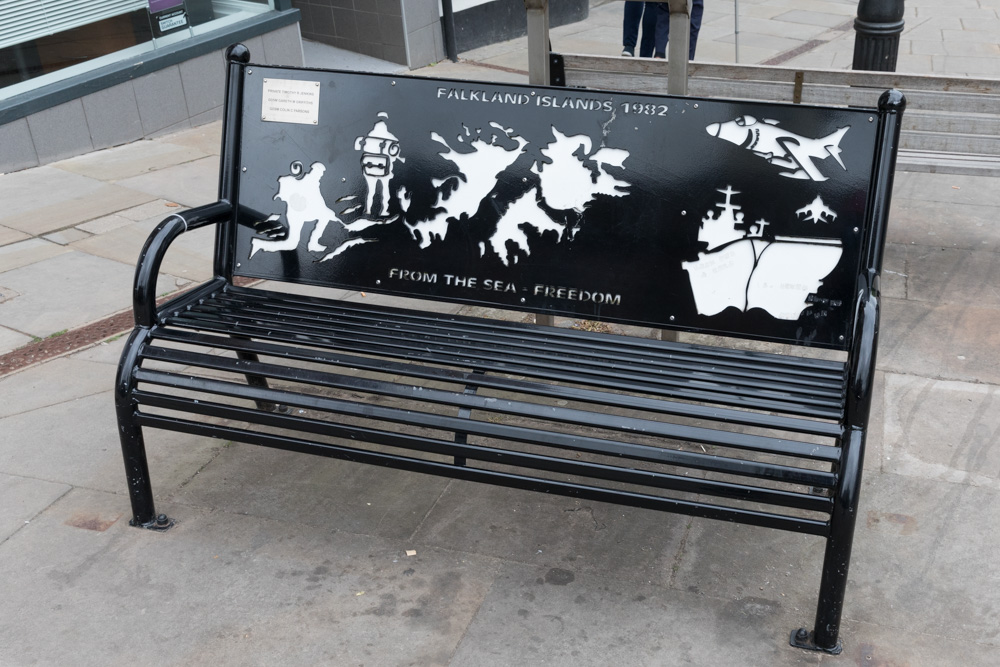 Commemorative Bench Falklands War #1
