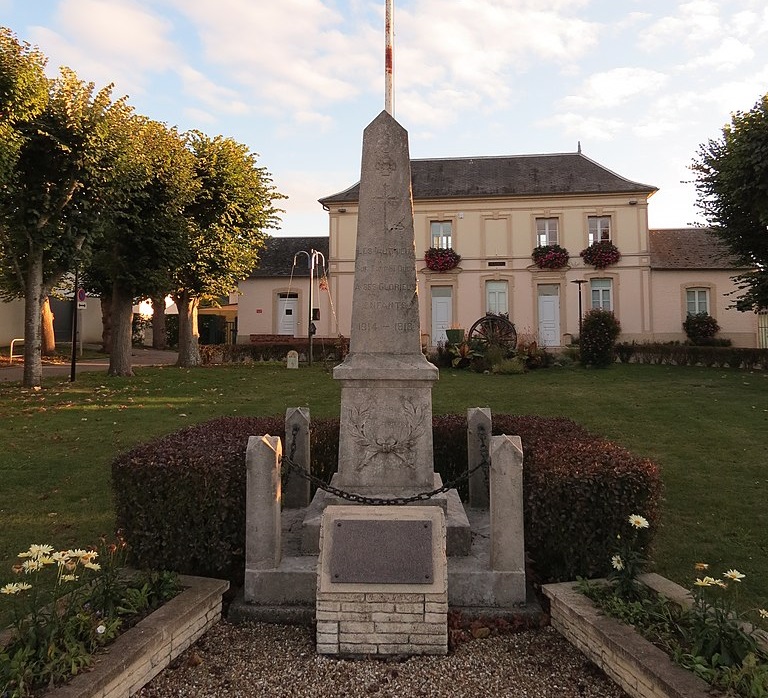 Monument Eerste Wereldoorlog Les Authieux-sur-le-Port-Saint-Ouen #1