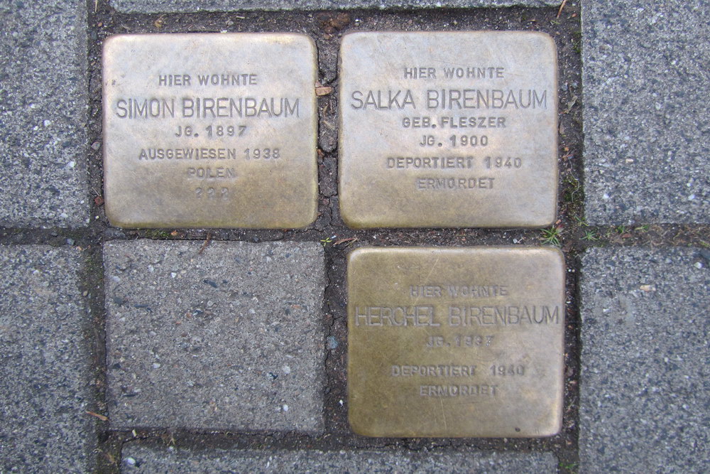 Stolpersteine Kleiner Griechenmarkt 30 #1