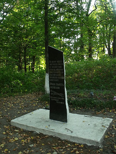 Mass Grave Soviet Prisoners of War Yakushyntsi