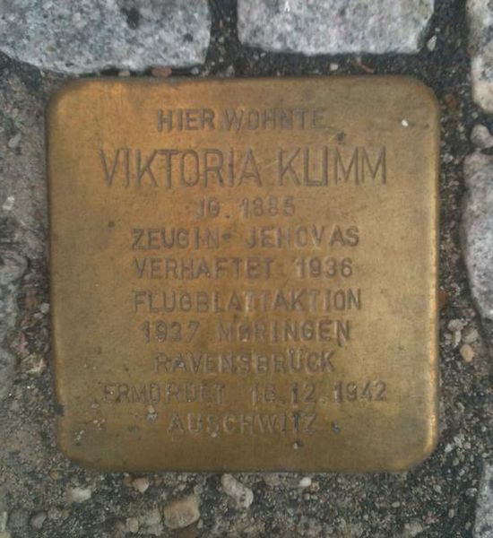 Stolperstein Entenbachstrae 45