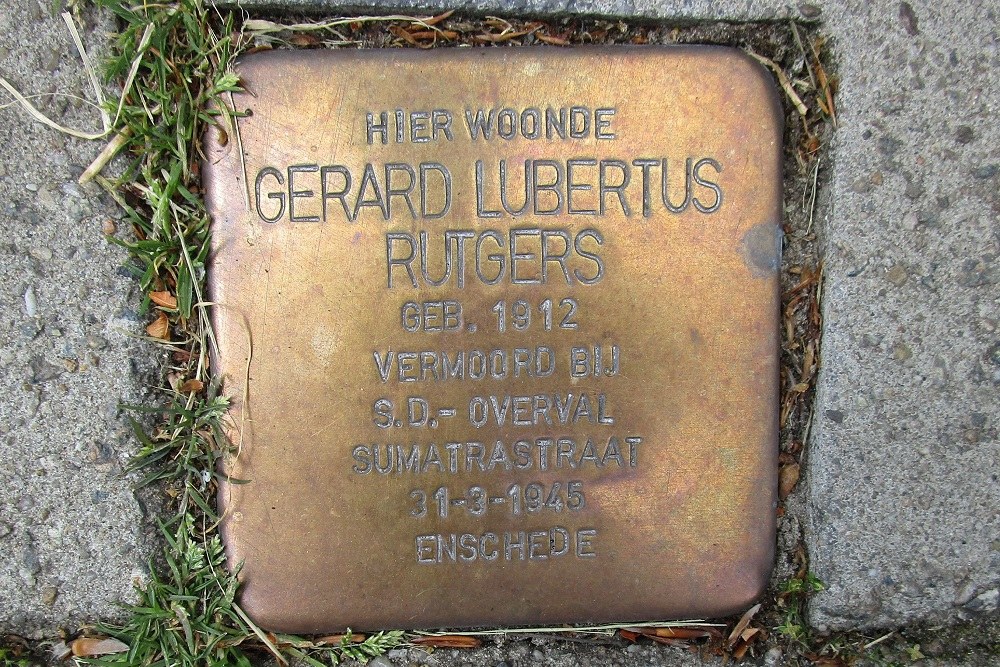 Stolperstein Oldenzaalsestraat 645